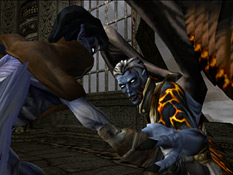Janos asks Raziel to kill him