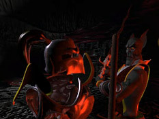 Malek fighting Vorador at Dark Eden